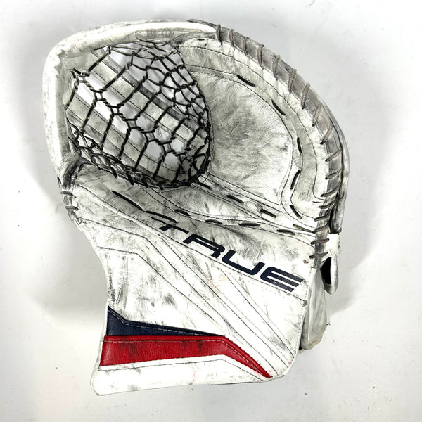 True L12.2 - Used Pro Stock Goalie Glove (White)