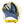 Load image into Gallery viewer, CCM Premier II - Used Pro Stock Goalie Glove (Navy/Yellow)
