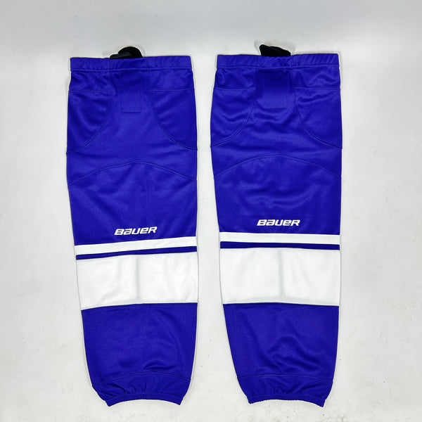 NCAA - Bauer Hockey Socks - (Purple/White)