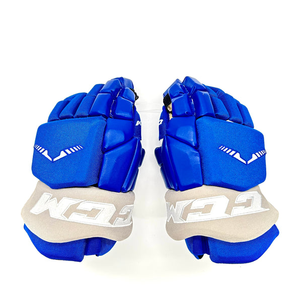 CCM HG42PP - OHL Pro Stock Glove (Blue/Grey)