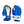 Load image into Gallery viewer, CCM HGTKXP - NHL Pro Stock Hockey Glove - Nazem Kadri (Blue/White)
