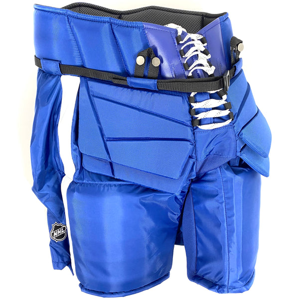 Vaughn Pro Custom - Used NHL Pro Stock Goalie Pant (Blue/White)