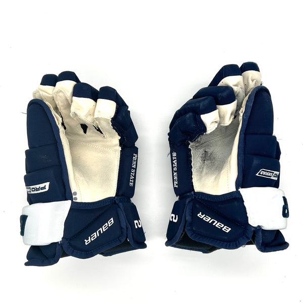 Bauer Pro Series - Used Pro Stock Glove (Navy/White)