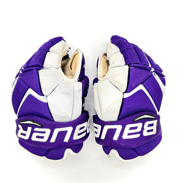 Bauer Vapor 1X Pro - Used Pro Stock Glove (Purple/White)