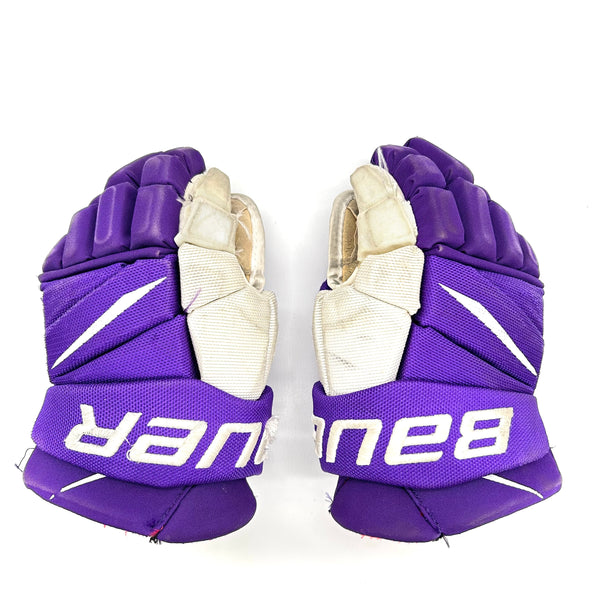 Bauer Vapor 2X Pro - Used Pro Stock Glove (Purple/White)