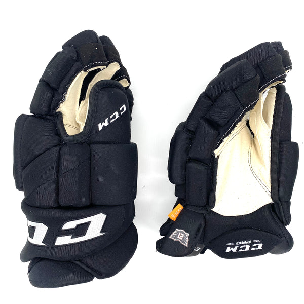 CCM HGJSPP - Premium Used NHL Pro Stock Glove (Black)