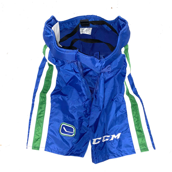 CCM PPPTKC - New NHL Pro Stock Pant Shell - Vancouver Canucks (Blue/Green/White)