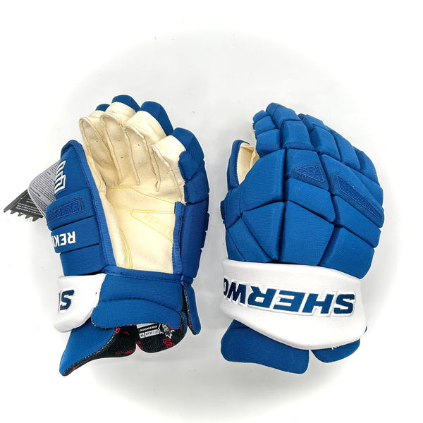 Sherwood Rekker Legend Pro - NHL Pro Stock Glove - Artturi Lehkonen (Blue/White)