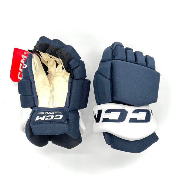 CCM HGTKPP - NHL Pro Stock Glove - Colorado Avalanche (Navy/White)