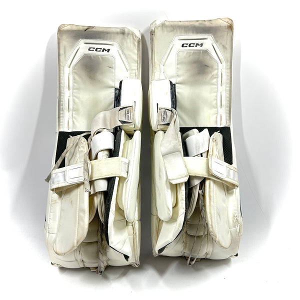 CCM Axis 2 - Used AHL Pro Stock Senior Goalie Full Set (White/Navy)