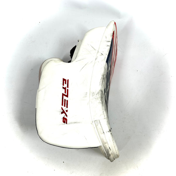 CCM Extreme Flex 6 - Used AHL Pro Stock Senior Goalie Full Set (White/Red/Blue)