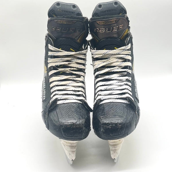 Used Bauer Supreme Ultrasonic Pro Stock Hockey Skates - Size 9.5