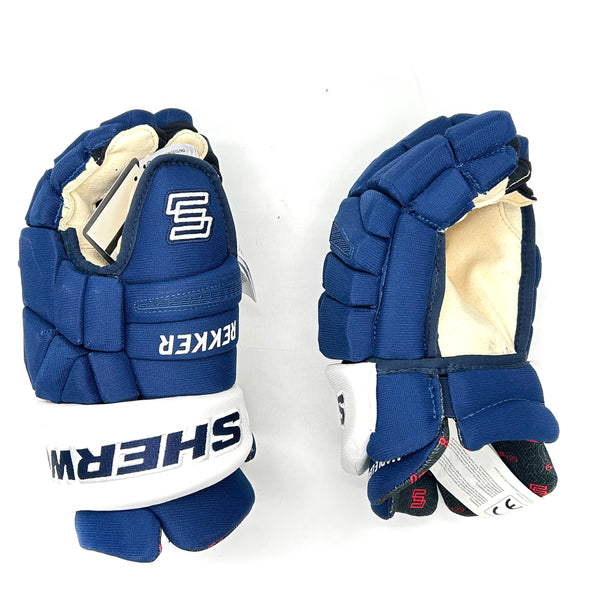 Sherwood Rekker Legend Pro - NHL Pro Stock Glove - Pro Palm - Toronto Maple Leafs (Blue/White)