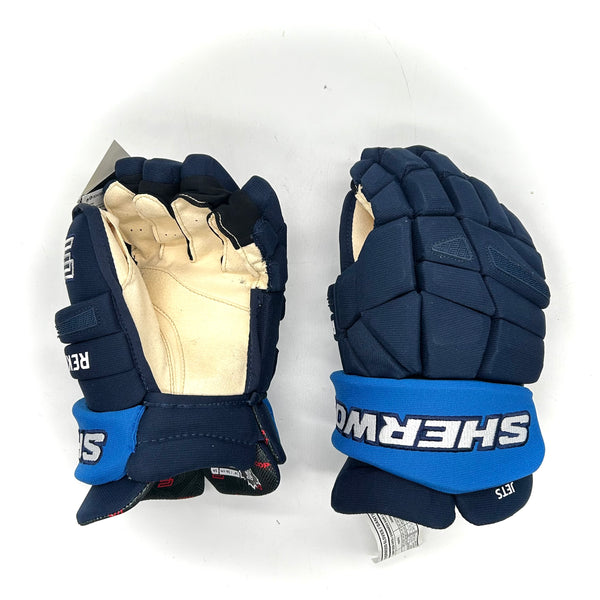 Sherwood Rekker Legend Pro - NHL Pro Stock Glove - Pro Palm - Winnipeg Jets (Navy/Blue)