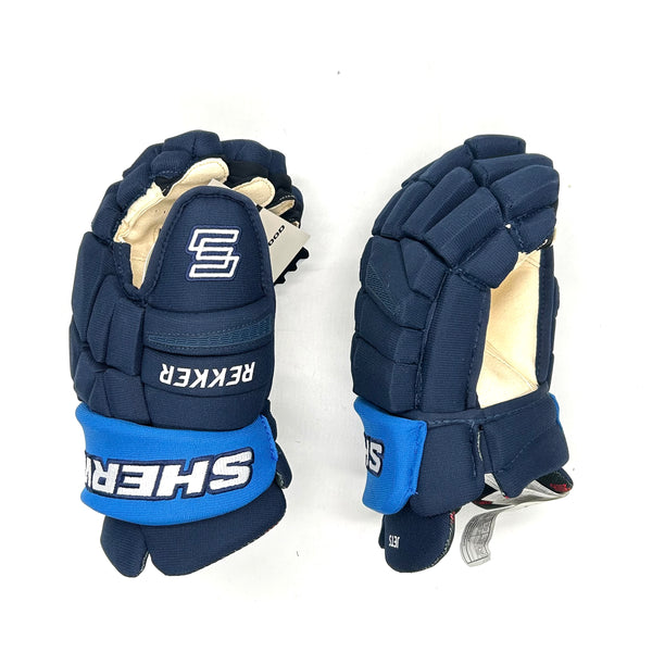 Sherwood Rekker Legend Pro - NHL Pro Stock Glove - Pro Palm - Winnipeg Jets (Navy/Blue)