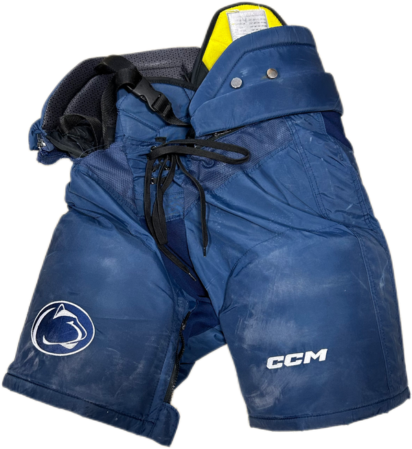 CCM HPTK - Used NCAA Pro Stock Hockey Pants (Navy)