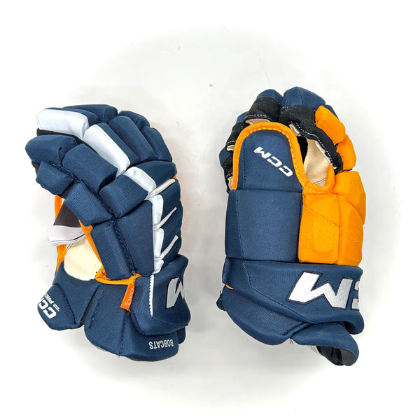 CCM HGJSXP - NCAA Pro Stock Glove (Navy/Yellow)