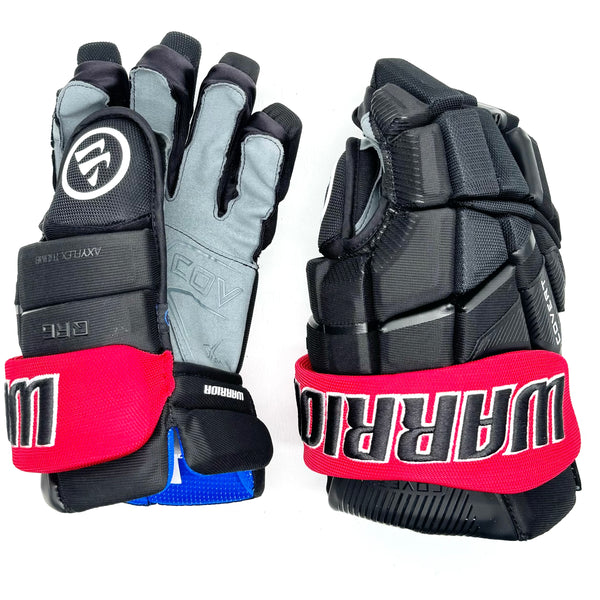 Warrior Covert QR6 - Team Stock Glove - Cincinnati Cyclones ECHL  (Black/Red)