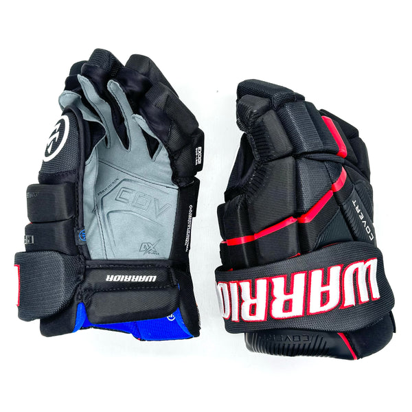 Warrior Covert QR6 - Team Stock Glove - Chicago Blackhawks  (Black/Red)