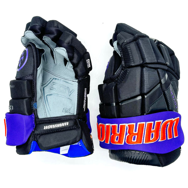 Warrior Covert QR6 - Team Stock Glove - Reading Royals ECHL (Black/Purple/Orange)