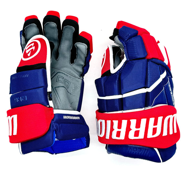 Warrior Covert QR6 - Team Stock Glove - Montreal Canadiens (Blue/Red/White)