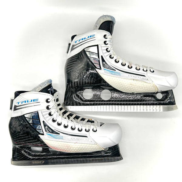 TRUE SVH Custom - Used Pro Stock Goalie Skates - Size 9