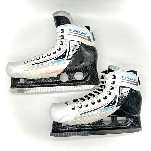 TRUE SVH Custom - Used Pro Stock Goalie Skates - Size 9