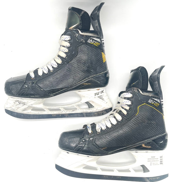 Used Bauer Supreme Ultrasonic Pro Stock Hockey Skates - Size 9D