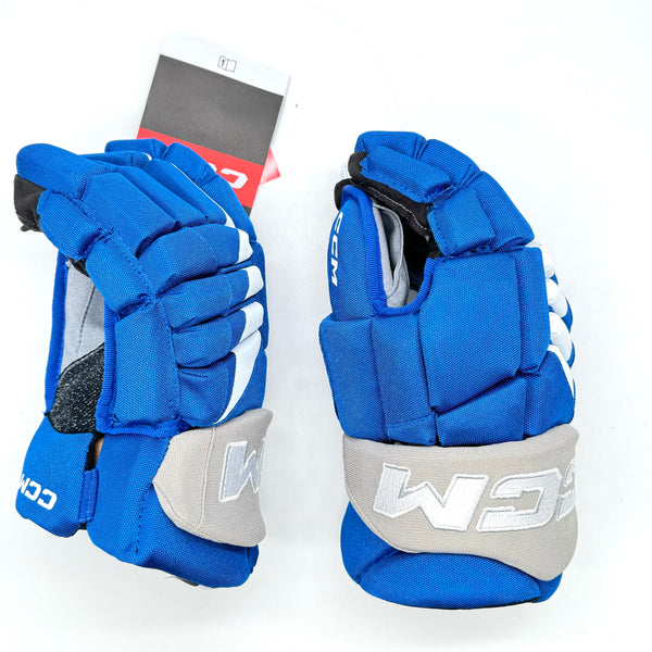 CCM HGJSCHL - OHL Pro Stock Glove (Blue/Grey/White)