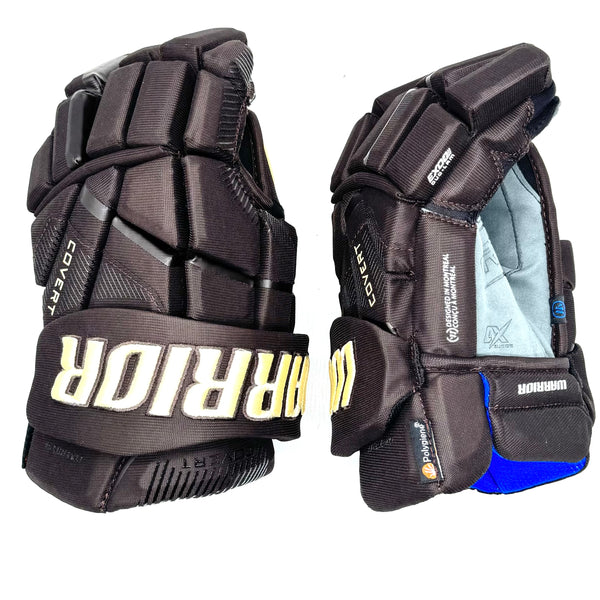 Warrior Covert QR6 - Team Stock Glove - Boston Bruins (Brown/Gold)