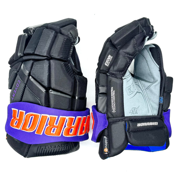 Warrior Covert QR6 - Team Stock Glove - Reading Royals ECHL (Black/Purple/Orange)