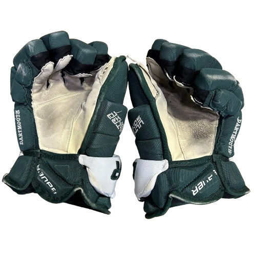 Bauer Supreme Ultrasonic - Used Pro Stock Gloves (Green/White)