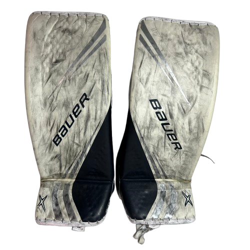 Bauer Vapor 2X Pro - Used Pro Stock Goalie Pads (White/Black)