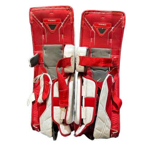 Bauer Vapor Hyperlite 2 - Used Pro Stock Full Right Goalie Full Set (White/Red)