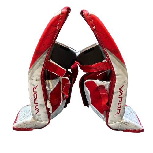 Bauer Vapor Hyperlite 2 - Used Pro Stock Full Right Goalie Full Set (White/Red)