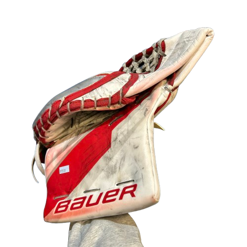 Bauer Vapor Hyperlite 2 - Used Pro Stock Full Right Goalie Full Set (White/Red)