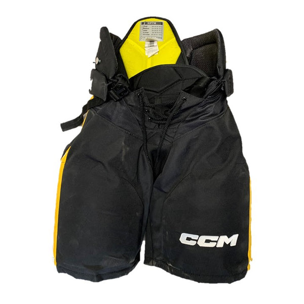 CCM HPTK - Used Pro Stock Hockey Pants (Black/Yellow)