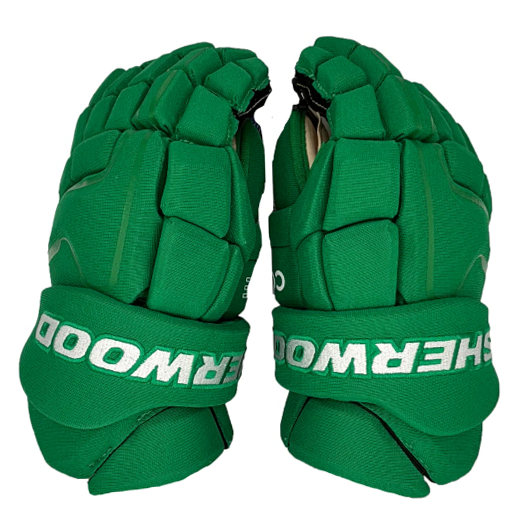 Sherwood Code Encrypt Pro - NHL Pro Stock Glove - Toronto Maple Leafs (Green)