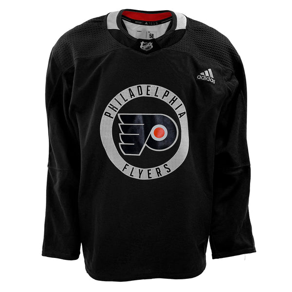 NHL - Philadelphia Flyers Used Adidas Practice Jersey (Black)