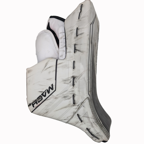 Bauer Supreme Mach - Used Pro Stock Senior Goalie Pad Set (Black/White)