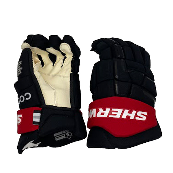 Sherwood Code Encrypt 1 - Team Stock Glove - Buffalo Sabres (Black/Red)