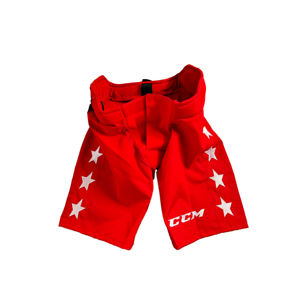 CCM PP90 - New OHL Pro Stock Pant Shell - Sault Ste. Marie Greyhounds (Red/White)