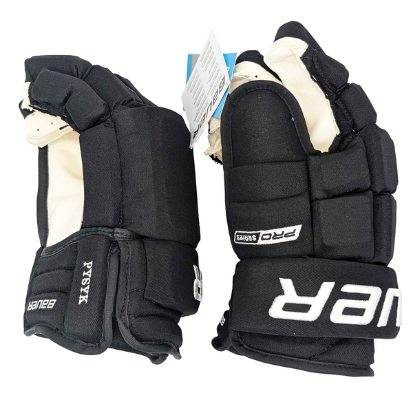 Bauer Pro Series - NHL Pro Stock Glove - Calgary Flames (Black)