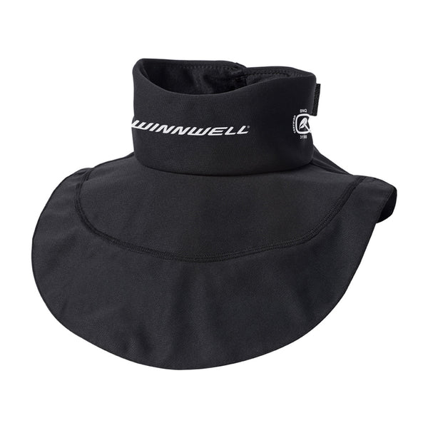 Winnwell Premium Neck Guard Collar with Bib - Senior