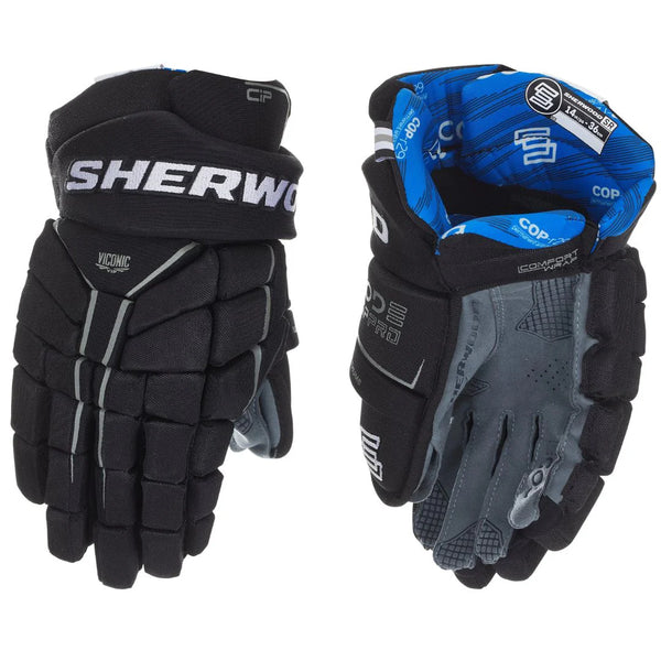 Sherwood Code TMP Pro - Junior Hockey Glove (Black)