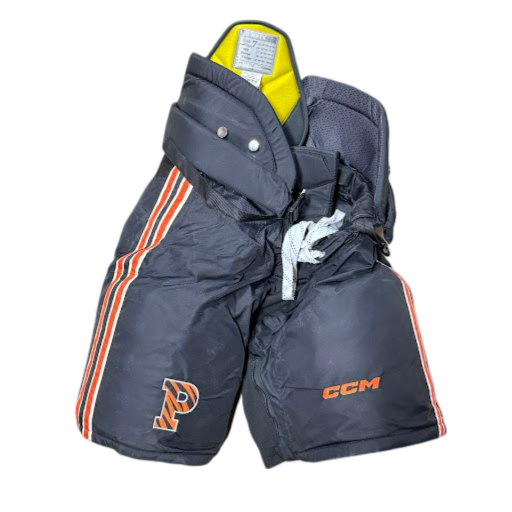 CCM HPTK - Used NCAA Pro Stock Hockey Pant (Black/Orange)