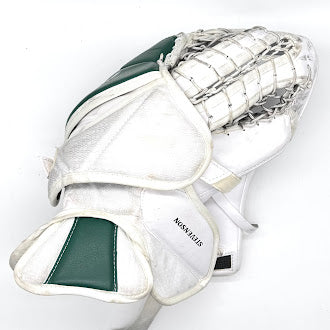 Bauer Vapor 2X Pro - Used Pro Stock Goalie Glove (Green/White)