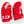 Load image into Gallery viewer, CCM HG97XP - NCAA Pro Stock Glove (Red)
