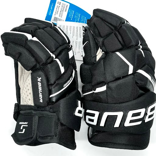 Bauer - Supreme Mach - Pro Stock Hockey Glove - (Black/White)