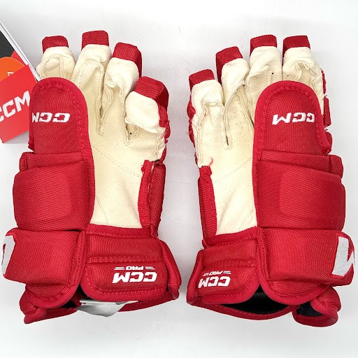 CCM HG97XP - NCAA Pro Stock Glove (Red)